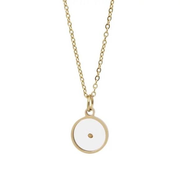 Boutique Jewelry - Mustard Seed Faith Round Necklace 18k Gold Plated
